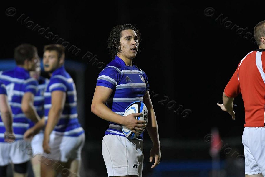 Wheaton Men\'s Rugby vs Mass Maritime.  Photo by Keith Nordstrom